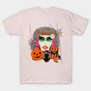 Vintage Halloween Vignette T-Shirt